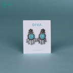 Turquoise Blossom Drops