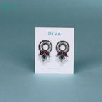 Classic Meenakari Pearl Drops