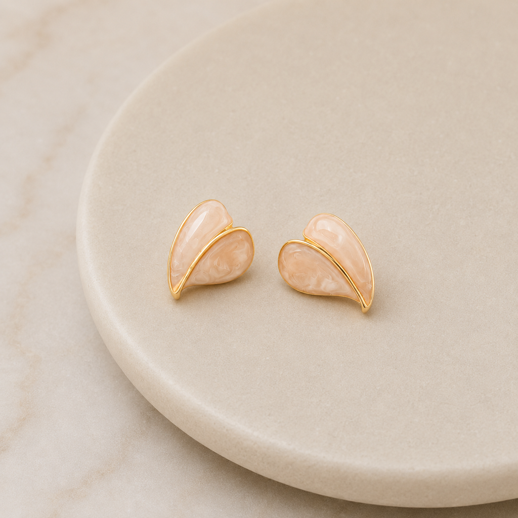 Golden Love Vault for Her - 12 Premium Earrings with Velvet Organizer