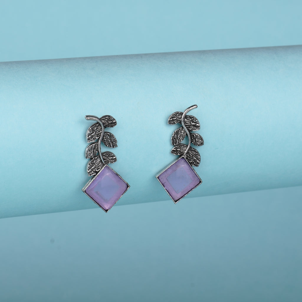 Lavender Leaf Geometry Drops