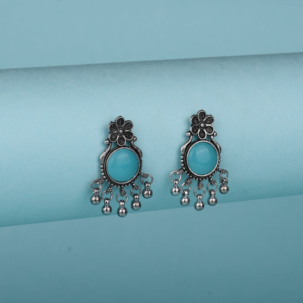 Turquoise Blossom Drops