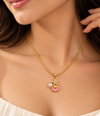 Pink Ocean Muse Necklace