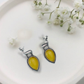 Yellow Deer Danglers