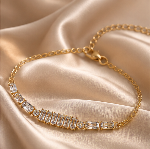 Baguette Tennis Bracelet