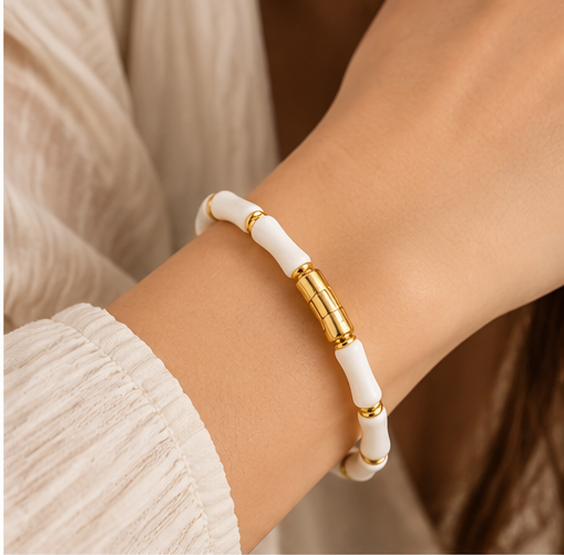 White Bamboo Kada