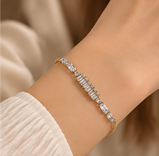 Baguette Tennis Bracelet