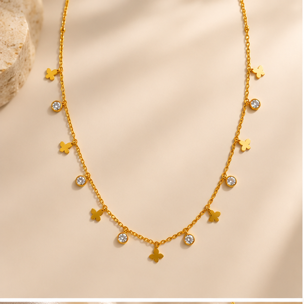 Butterfly Glow Necklace