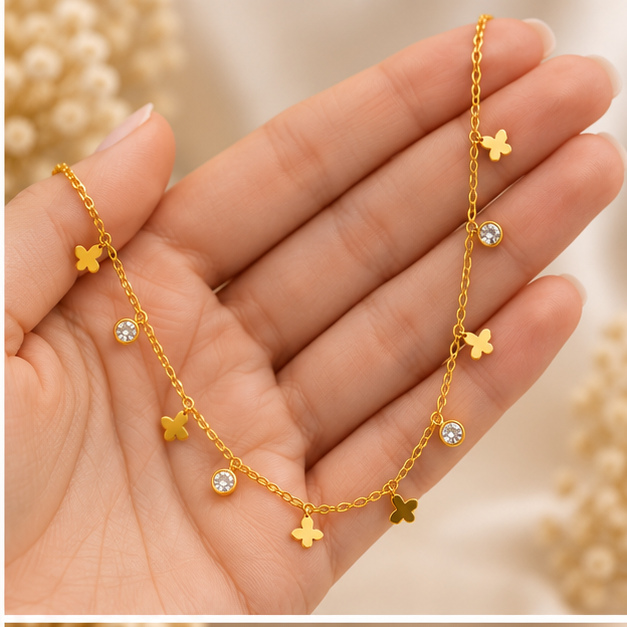 Butterfly Glow Necklace
