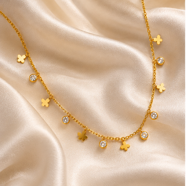 Butterfly Glow Necklace