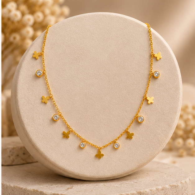 Butterfly Glow Necklace